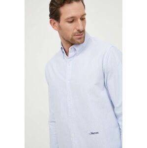 Bavlnená košeľa Mercer Amsterdam regular, s golierom button-down