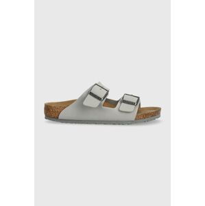 Detské šľapky Birkenstock Arizona Kids BFBC šedá farba