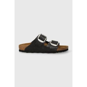 Šľapky Birkenstock Arizona Big Buckle dámske, čierna farba, 1027413