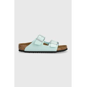 Detské šľapky Birkenstock Arizona Kids BF tyrkysová farba