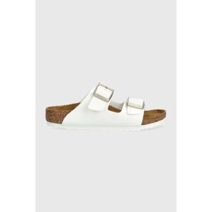 Detské šľapky Birkenstock Arizona Kids BF biela farba