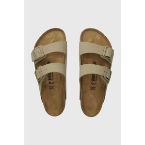 Šľapky Birkenstock Arizona pánske, béžová farba, 1027704