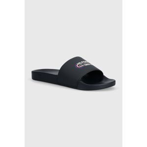 Šľapky Tommy Hilfiger RWB OLY POOL SLIDE pánske, tmavomodrá farba, FM0FM05019