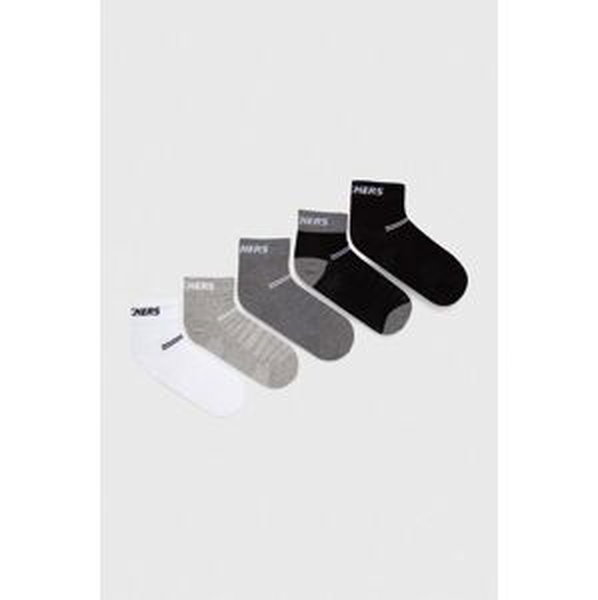 Detské ponožky Skechers MESH VENTILATION 5-pak šedá farba