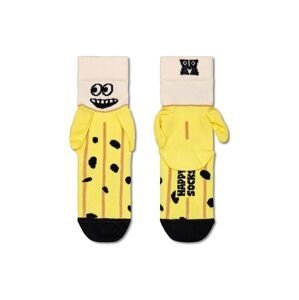 Detské ponožky Happy Socks Kids Banana Sock žltá farba