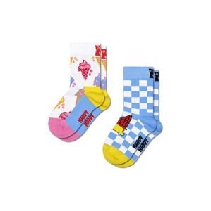 Detské ponožky Happy Socks Kids Ice Cream Socks 2-pak