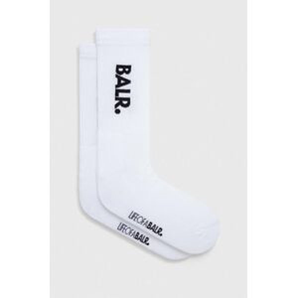 Ponožky BALR. 2-pak pánske, biela farba