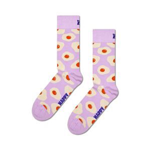 Ponožky Happy Socks Sunny Side Up Sock fialová farba