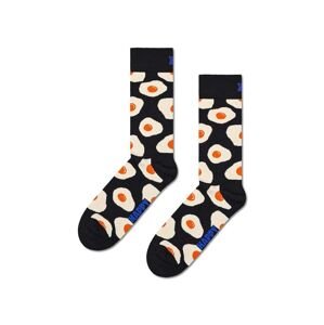 Ponožky Happy Socks Sunny Side Up Sock čierna farba