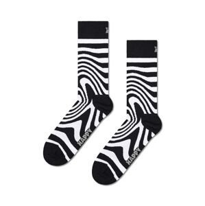 Ponožky Happy Socks Dizzy Sock čierna farba
