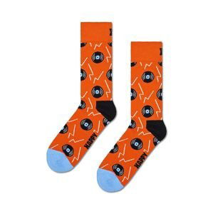 Ponožky Happy Socks Vinyl Sock oranžová farba