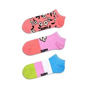 Ponožky Happy Socks Flower Low Socks 3-pak