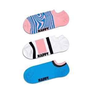 Ponožky Happy Socks Dizzy No Show Socks 3-pak