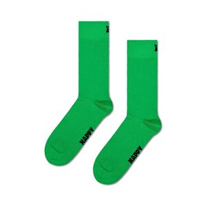 Ponožky Happy Socks Solid Sock zelená farba