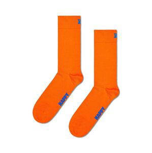 Ponožky Happy Socks Solid Sock oranžová farba