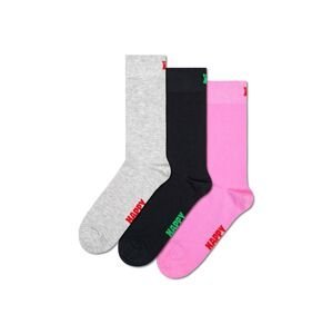 Ponožky Happy Socks Solid Socks 3-pak