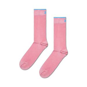 Ponožky Happy Socks Slinky ružová farba