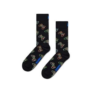 Ponožky Happy Socks Gaming Sock čierna farba