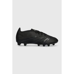 Detské kopačky adidas Performance PREDATOR CLUB FxG J čierna farba