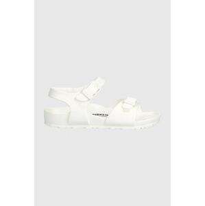 Detské sandále Birkenstock Rio EVA Kids biela farba