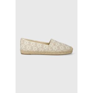 Espadrilky MICHAEL Michael Kors Kendrick béžová farba, 40R4KNFP1B