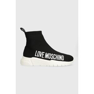 Tenisky Love Moschino čierna farba, JA15433G1IIZ6000
