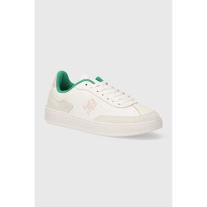 Tenisky Tommy Hilfiger TH HERITAGE COURT SNEAKER biela farba, FW0FW07889