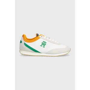 Tenisky Tommy Hilfiger TH HERITAGE RUNNER biela farba, FW0FW07892