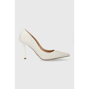 Lodičky Steve Madden Classie-P biela farba, SM11002957