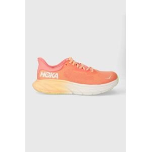 Bežecké topánky Hoka Arahi 7 oranžová farba, 1147851