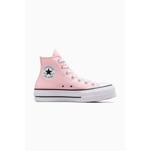 Tenisky Converse Chuck Taylor All Star Lift dámske, ružová farba, A06507C