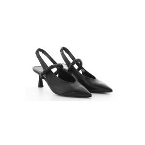 Kožené topánky chelsea Kennel & Schmenger Bella čierna farba, 31-74150