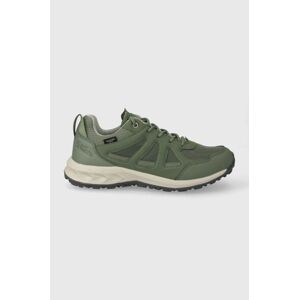 Topánky Jack Wolfskin Woodland 2 Texapore Low dámske, zelená farba