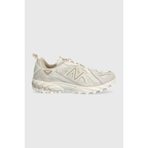 Tenisky New Balance ML610TML béžová farba