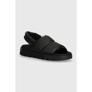 Kožené sandále Sorel VIIBE SLINGBACK dámske, čierna farba, 2069941010