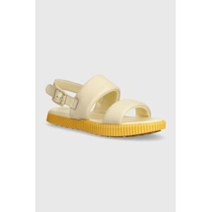 Kožené sandále Sorel ONA STREETWORKS GO-TO FL dámske, béžová farba, 2070231292