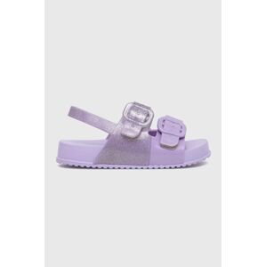 Detské sandále Melissa COZY SANDAL BB fialová farba