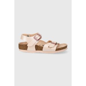 Detské sandále Birkenstock Rio Kids BF ružová farba