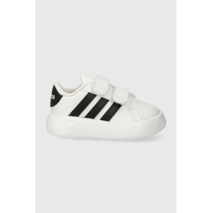 Detské tenisky adidas GRAND COURT 2.0 CF I biela farba