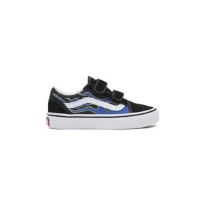 Detské tenisky Vans Old Skool V zelená farba