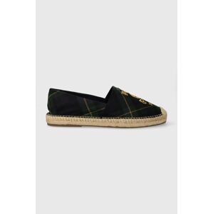 Espadrilky Polo Ralph Lauren Cevio Slip tmavomodrá farba, 803931545001