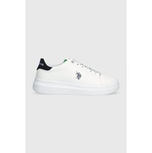 Tenisky U.S. Polo Assn. CODY biela farba, CODY001M 4YS1