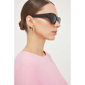Slnečné okuliare Kurt Geiger London dámske, čierna farba