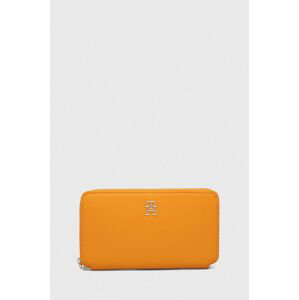 Peňaženka Tommy Hilfiger dámsky, oranžová farba