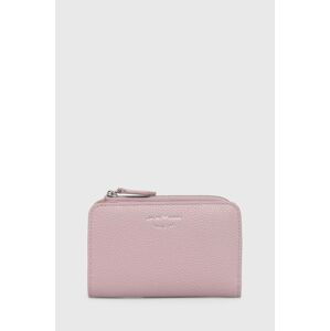 Peňaženka Emporio Armani dámsky, ružová farba