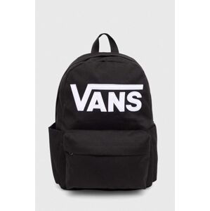 Detský ruksak Vans OLD SKOOL GROM BACKPACK čierna farba, veľký, s nášivkou