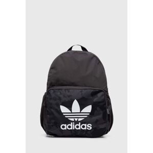 Ruksak adidas Originals čierna farba, veľký, vzorovaný