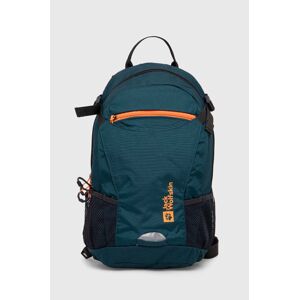 Ruksak Jack Wolfskin Velocity 12 tyrkysová farba, veľký, jednofarebný