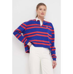 Bavlnené tričko s dlhým rukávom Polo Ralph Lauren 211943012
