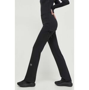 Tréningové nohavice adidas by Stella McCartney čierna farba, jednofarebné